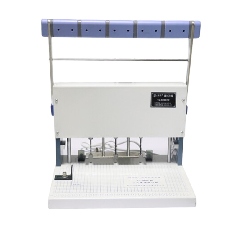 裕佳 三孔电动档案装订机 3孔电动打孔机会计凭证人事档案专用固定装订机