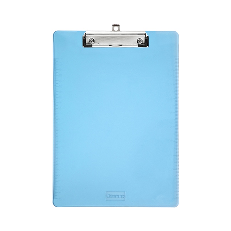 齐心(Comix) XSW A744 透明蓝 资料夹 试卷便携式书写板夹 A4文件夹.