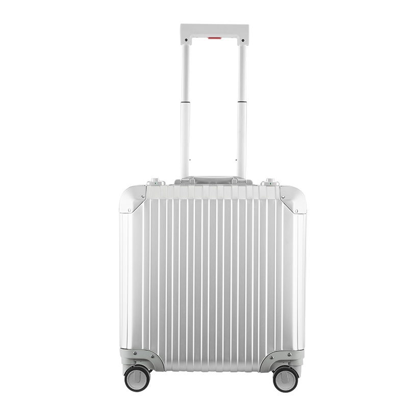 金属18寸电脑箱全铝拉杆箱时尚行李箱登机箱商务万向轮出差旅行