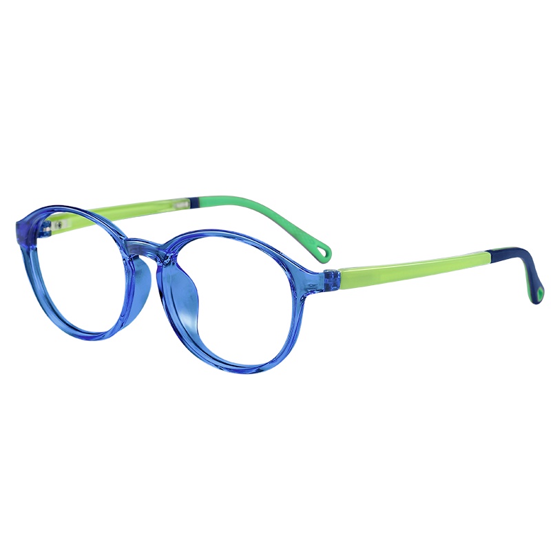 [儿童防蓝光眼镜]普莱斯(Pulais)男女款孩童学习专业护目眼睛抗紫外线防蓝光辐射眼镜框架 1809 配平光防蓝光镜片
