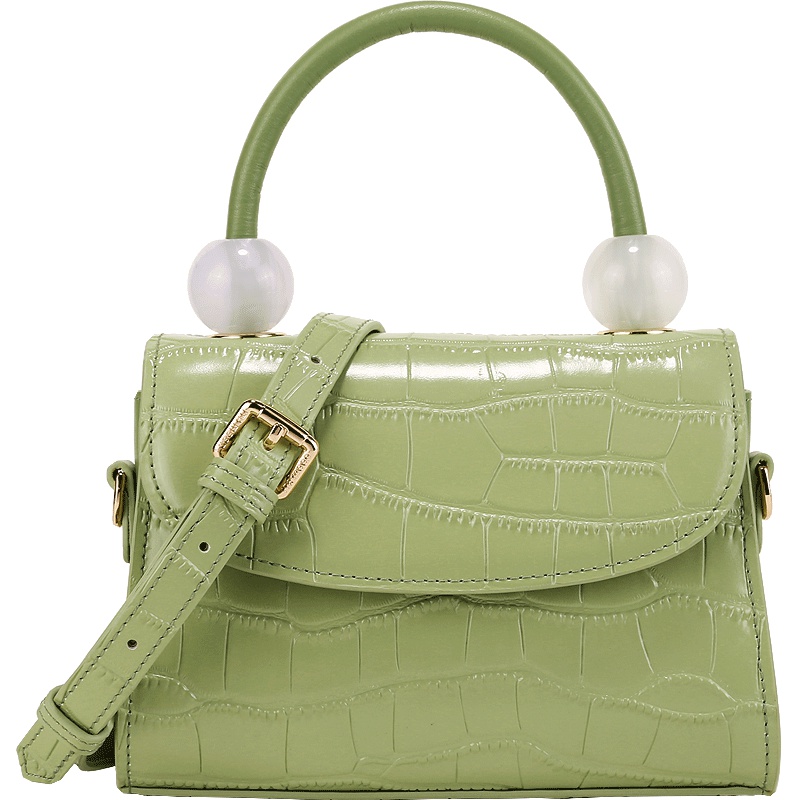 2019新款网红洋气手提包女鳄鱼纹牛皮迷你小包包ins风可爱斜挎包