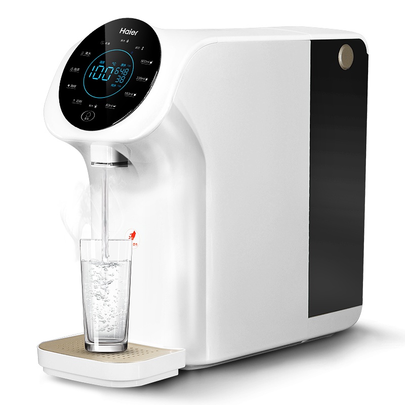 海尔净水器家用HRO7558-3净化直饮加热一体机即热式饮水机反渗透纯水机净水机直饮机小型桌面台式