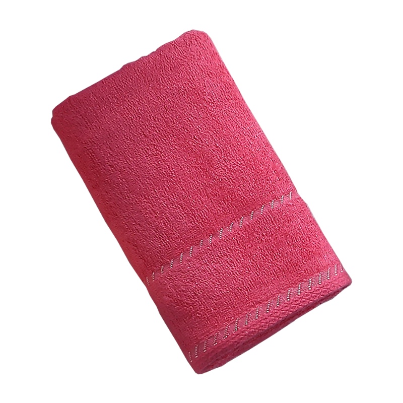 竹一百竹纤维儿童洗脸洁面小长毛巾 精缎素色六条装 55g/条 28*48cm