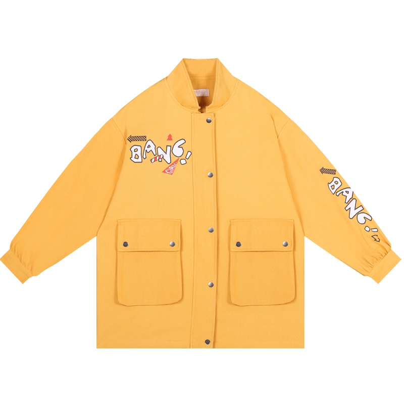 2019秋季新款ins超火休闲外套女宽松学生bf风中长款夹克棒球服潮