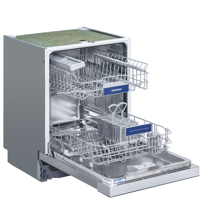 西门子(SIEMENS)洗碗机 12套下嵌式晶蕾烘干技术高温除菌家居互联 SJ456S26JC