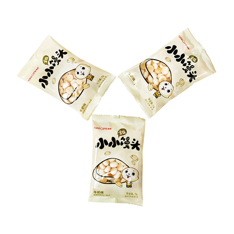 培康Take care宝宝零食饼干小袋分装童Q小小馒头15gx5袋