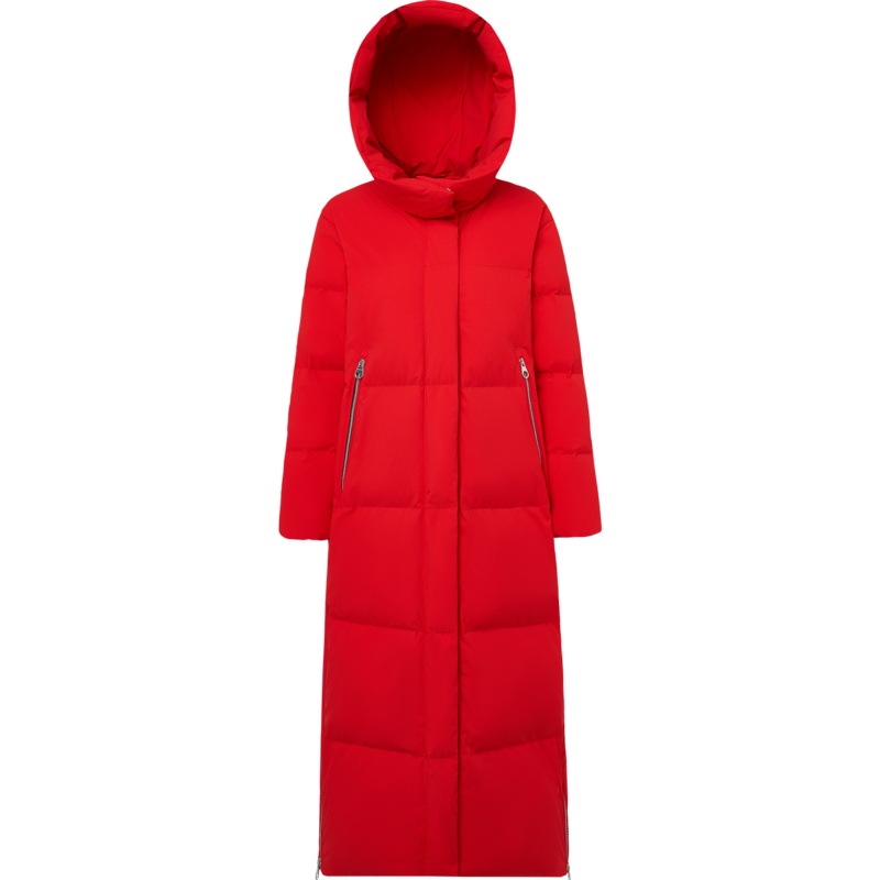 波司登女新款长款休闲时尚保暖羽绒服冬装外套