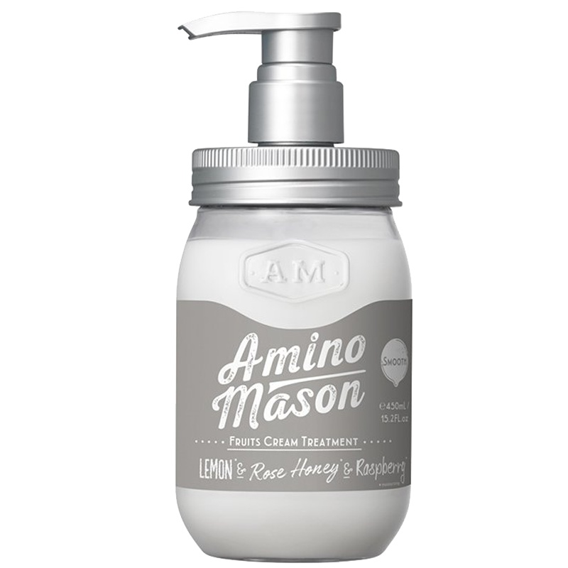 Amino mason 氨基研 日本进口牛油果无硅油清爽型护发素/乳 450ml 防脱控油 维护头皮健康