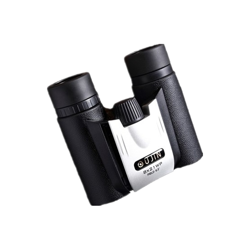 小巧便携式迷你型掌手宝望远镜 OUJIN 8x21高清稳定微光夜视双筒望远镜