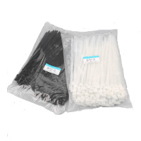 实宽4.8mm 出口型 国标尼龙扎带5x200 塑料扎带5*200mm 白/黑色