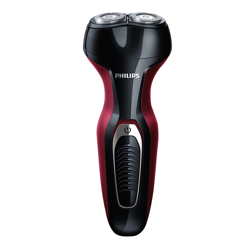 飞利浦(Philips)电动剃须刀S330/02 浮动刀头充电刮胡刀胡须刀旋转式双刀头清洁切剃 弹性贴面不伤肤