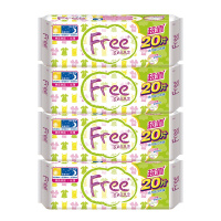 Free·飞丝薄棉柔片日夜优惠装20片*4包