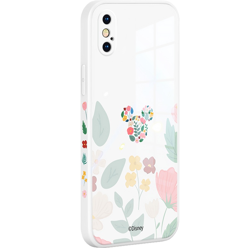 艾思度迪士尼苹果x手机壳iphonexs新款XR玻璃网红专用xsmax套