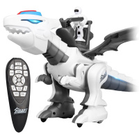 乐能智能机器人恐龙遥控编程霸王龙 机械战龙男孩益智玩具礼物 K18遥控编程霸王龙