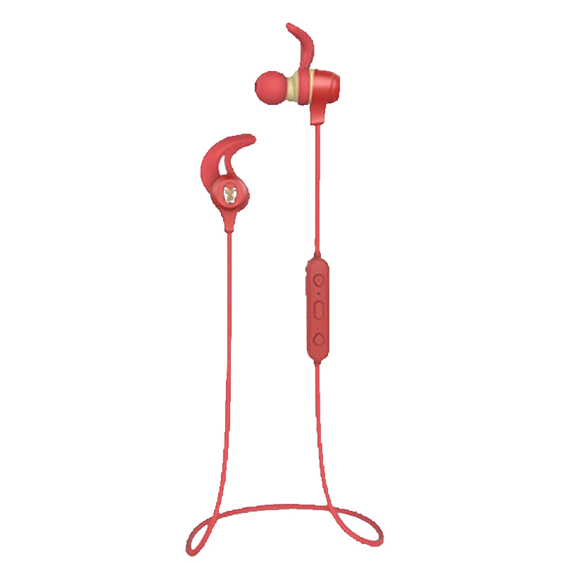 Edifier/漫步者 W283BT蓝牙运动无线耳机跑步入耳式耳塞挂耳式通用 钢铁侠红