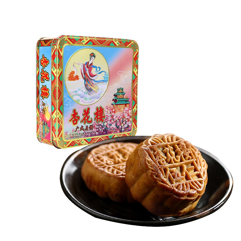 杏花楼嫦娥铁盒月饼800g中秋送礼团购