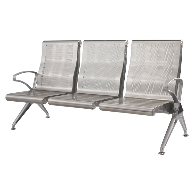 科朔 公共椅公共排椅银行等待椅机场等待椅排椅 三人位KS-WL700-03H