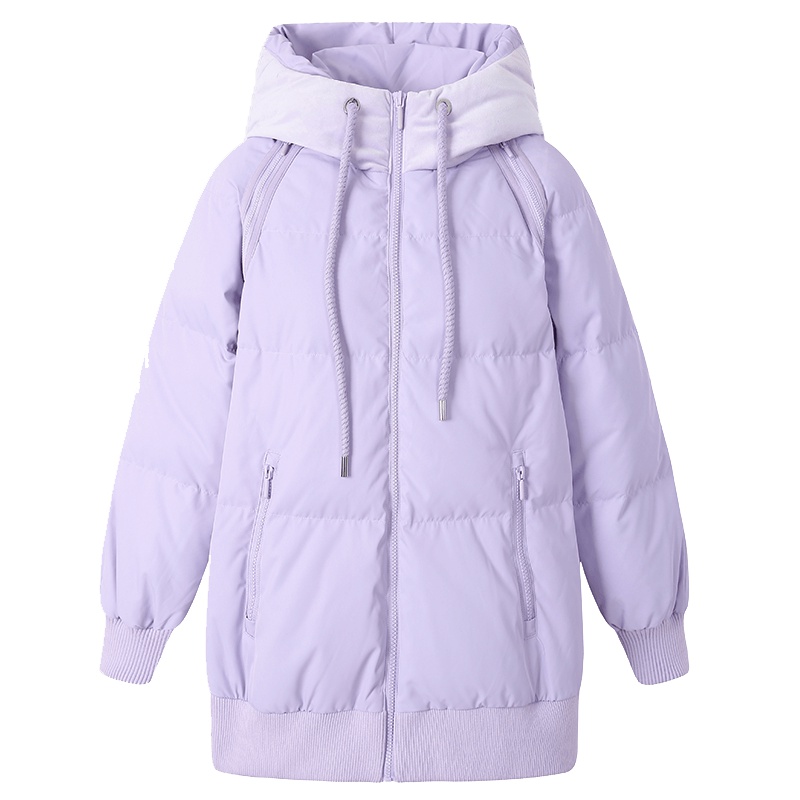 艾莱依2019秋冬新款趣味百搭短款羽绒服女冬装外套