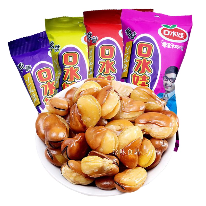 口水娃 兰花豆香辣味86g