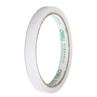 得力(deli)高粘性棉纸双面胶带 9mm*10y 32卷装