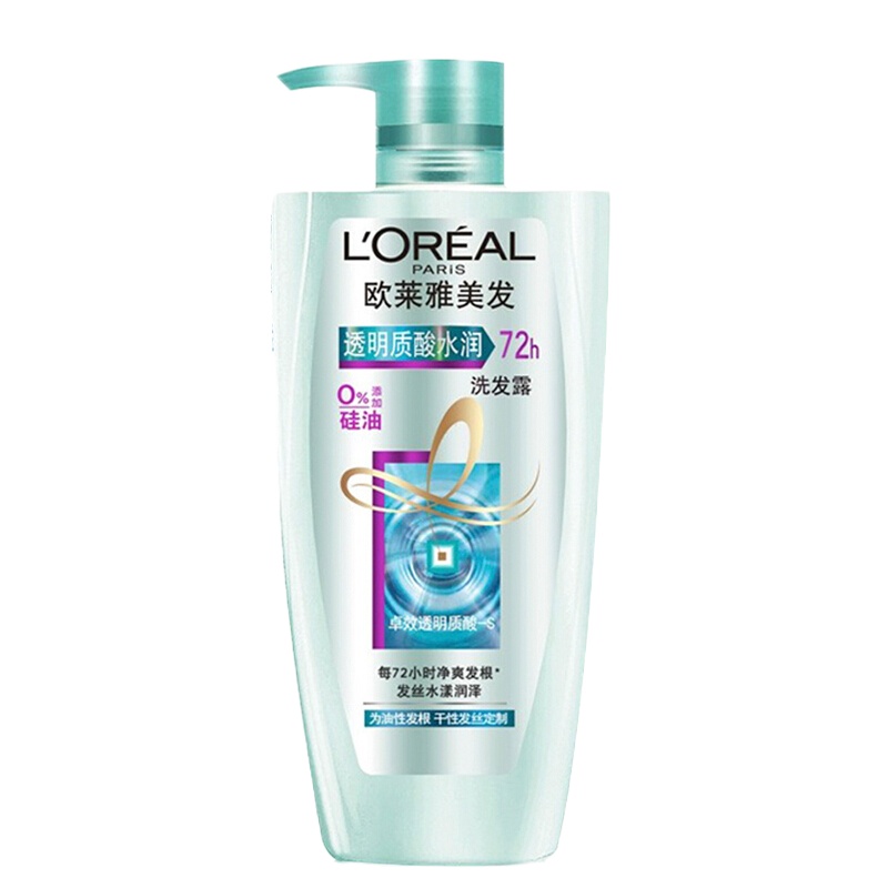 欧莱雅(L'OREAL) 透明质酸 水润洗发露 700ml-6955818202259