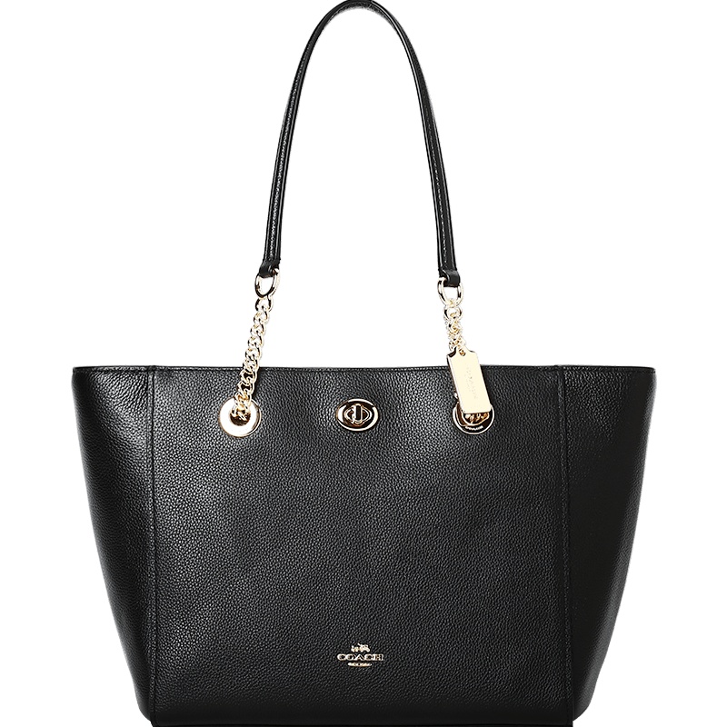 COACH/蔻驰 女包旋锁设计单肩托特包 57107