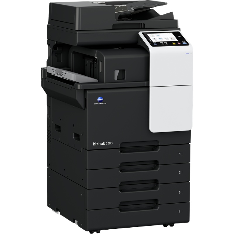 柯尼卡美能达Bizhub C286i A3 彩色多功能复合机 双面输稿器 双纸盒 工作台