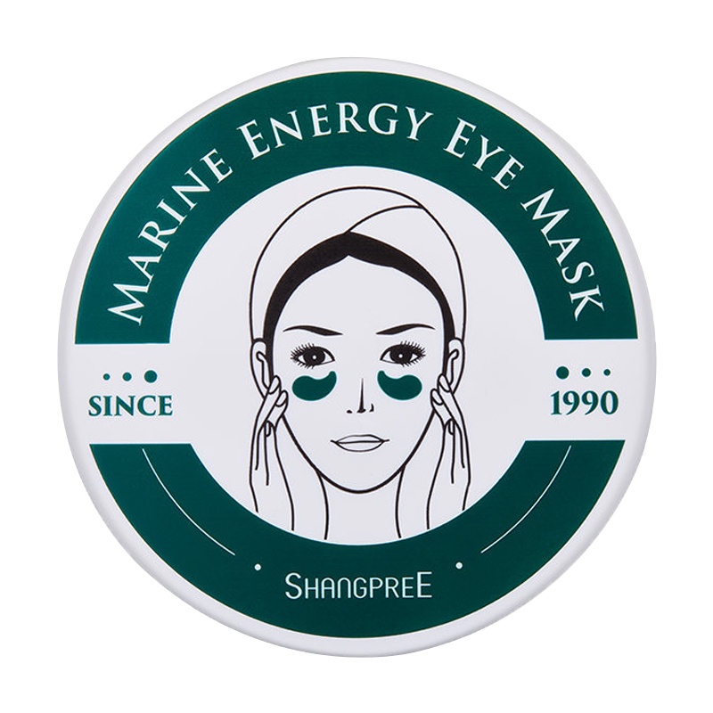 SHANGPREE香蒲丽绿公主螺旋藻海洋水光眼膜 贴片式 60片/盒