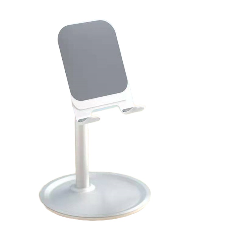 苏宁宜品手机支架金属桌面懒人支架追剧直播多功能平板支架银色