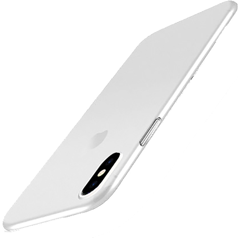 苹果X手机壳超薄送钢化膜iphone XS MAX保护套xr全包磨砂防摔男女款韩手机套简约苹果8plus潮X透白其他