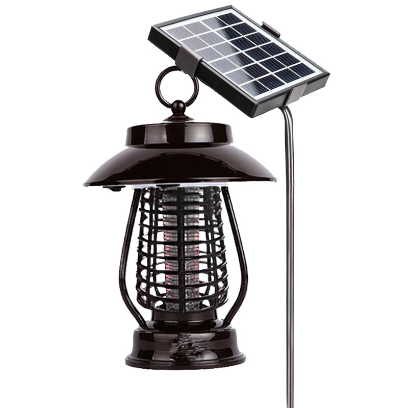 户外太阳能灭蚊灯庭院防水驱蚊灯花园灭蚊器 YF-159(室外防水)