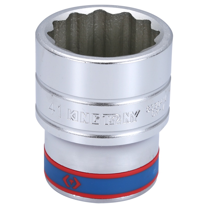 藍帶 1"DR.手动标准十二角套筒 833041M