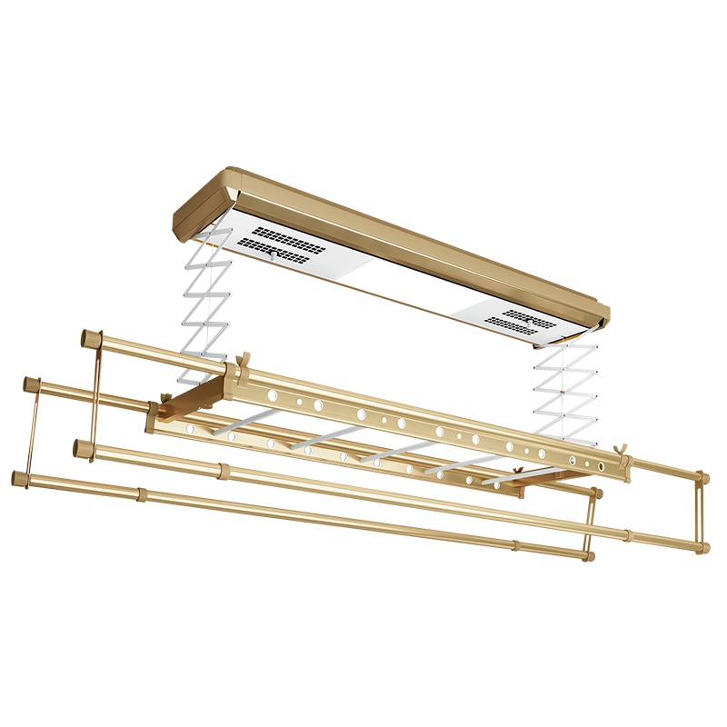 光芒晾衣机型号A-1单照明 阳台 阳台自动降晾衣机 无线遥控升降晒衣机+上门基础安装