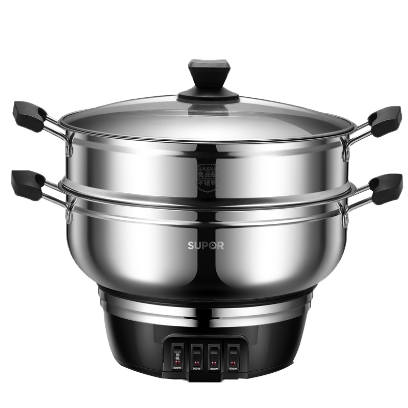 苏泊尔（SUPOR）电蒸锅多功能电煮锅家用电热锅电蒸笼电炒锅大容量蒸菜神器ZN32YK11