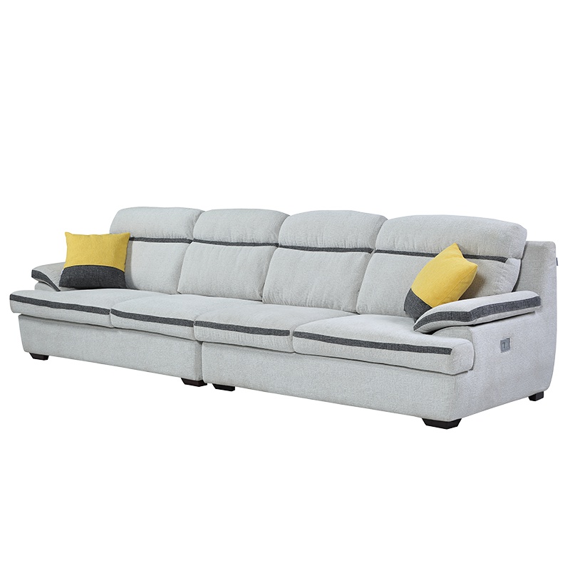 左右布艺沙发客厅整装现代简约大小户型组合沙发可拆洗家具5018-1