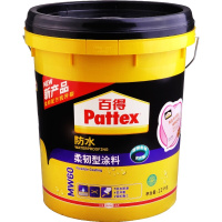 汉高百得（Pattex） 柔韧型涂料涂料 防水胶浆/灰浆 环保型 防水防渗超强柔韧抗开裂 可滚刷MW60 12kg