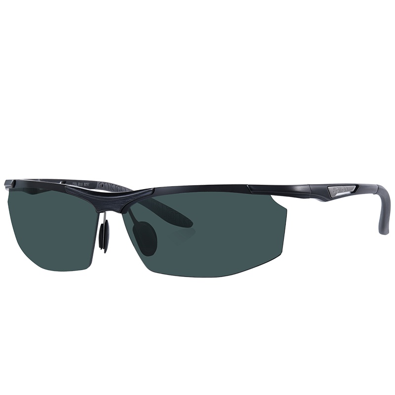 BOLON暴龙偏光太阳镜男士潮人方形半框墨镜开车个性眼镜BL9003