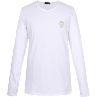 Versace 范思哲 奢侈品 男士棉质薄款圆领长袖T恤衫 AUU01007 A232741