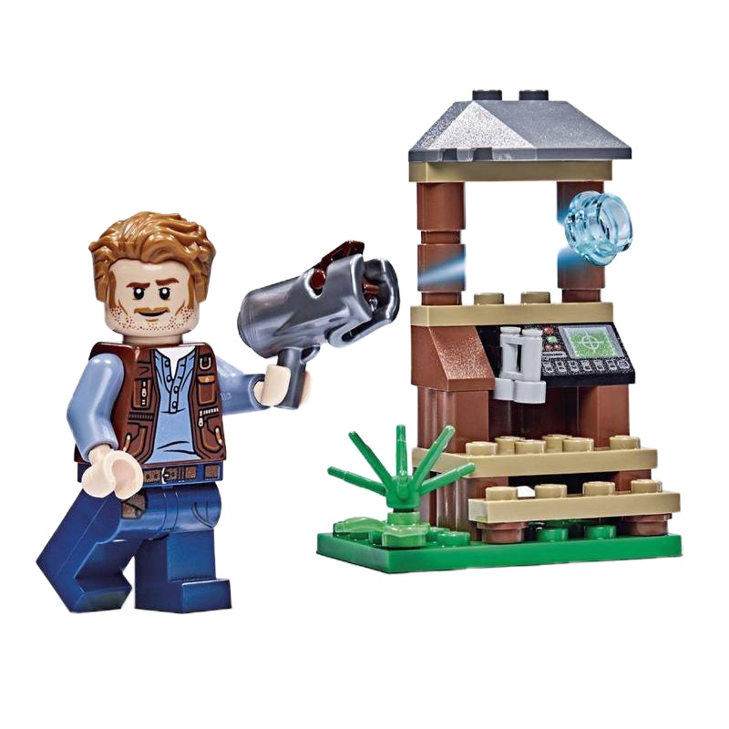 附乐高玩具欧文和瞭望塔]正版 LOGO乐高侏罗纪世界特辑2 乐高少儿漫画图画故事4-12岁儿童益智游戏故事书乐高