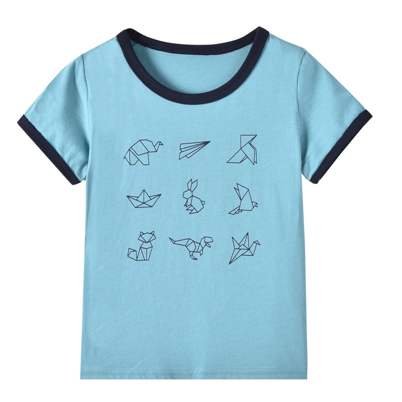 铅笔俱乐部童装2020夏装新款男童短袖T恤小童圆领上衣儿童纯棉潮