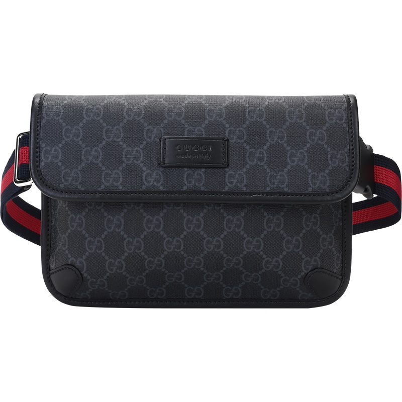 古驰 GUCCI 男士帆布胸包斜挎包腰包598113 K5RLN