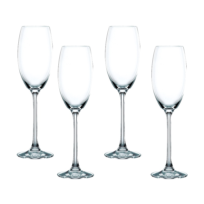 德国NACHTMANN奈赫曼 维凡迪系列 香槟杯 水晶玻璃杯(4只装)