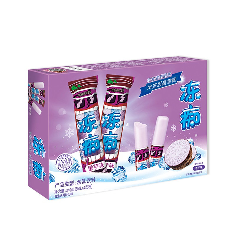 旺旺 冻痴冰品(香芋口味)85ml*4
