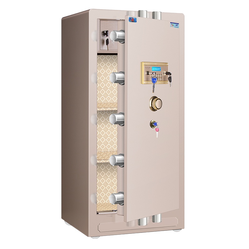 虎牌保险柜保险箱办公家用 电子保管箱密码锁120厘米保管柜 BGDB-I-120大型定制定做宾馆柜 全国联保