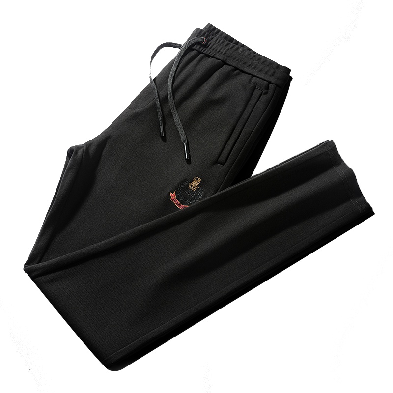 袋鼠(DAISHU)男士秋季新品简约系带休闲裤DSDK817