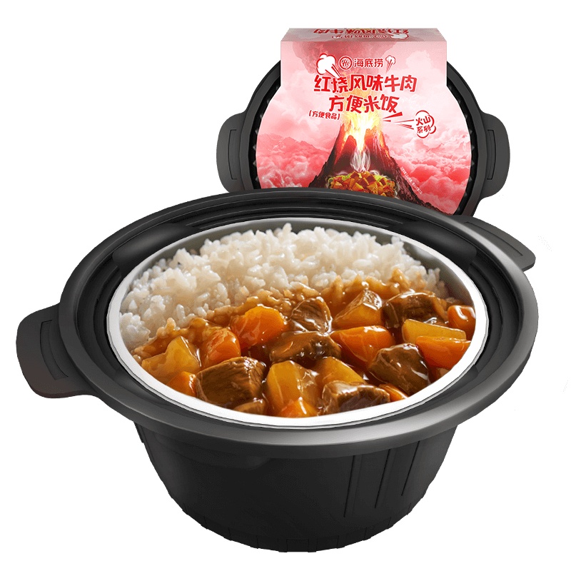 海底捞 红烧风味牛肉 方便米饭 320g
