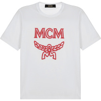 MCM 女款棉质紧身版型圆领短袖T恤 MFTASMM03