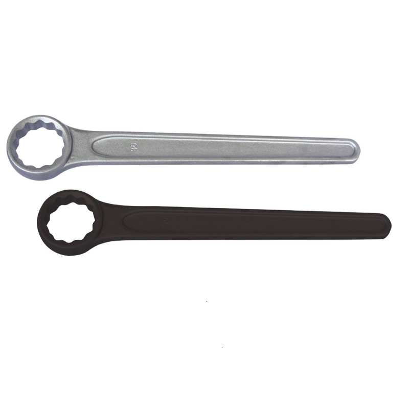 桥防(QIAOFANG) QF3311 中泊集团钢制直柄单头梅花扳手 41mm