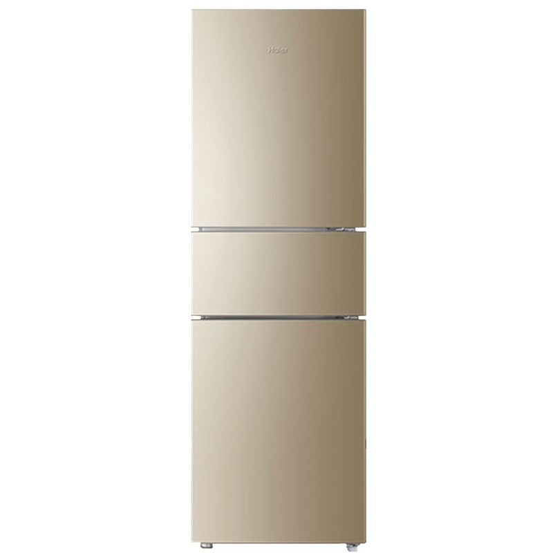 Haier/海尔 BCD-216WMPT 216升 风冷无霜 自动低温补偿 三门冰箱 两级能效 007软冷冻