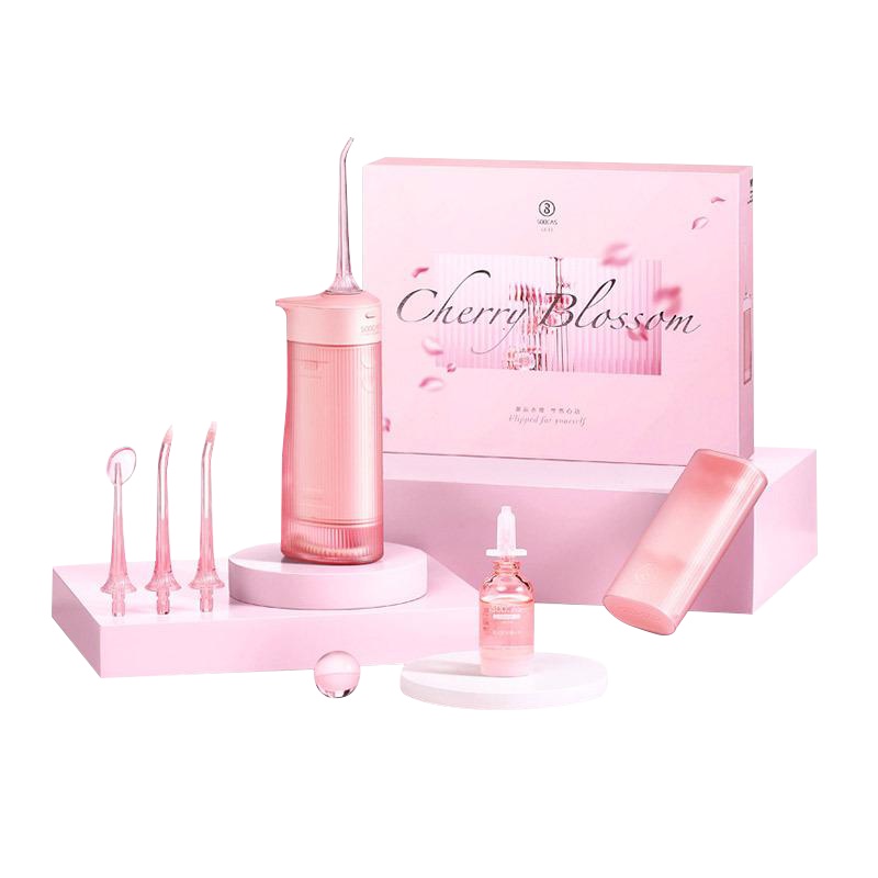 冲牙器套装 TA0096 樱花香氛家用便捷抽拉式洗牙器(单位:套)